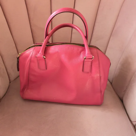 Kate Spade Pink Leather Satchel - Picture 2 of 9